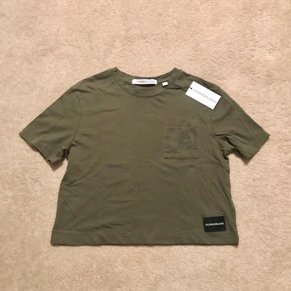 Calvin Klein Jean Crop Tee